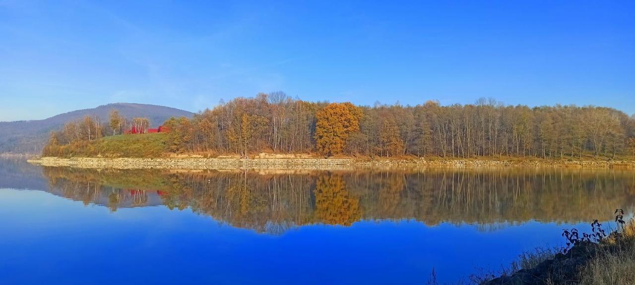 Vila Dom Nad Jeziorem Widokowka Żywiec Exteriér fotografie